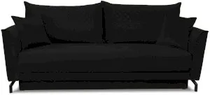 Czarna rozkładana kanapa trzyosobowa Venezia Salvador 19 Anrom 3