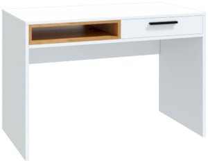 Białe biurko z szufladą Corrado B