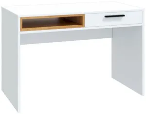 Białe biurko z szufladą Corrado B Baggi 1