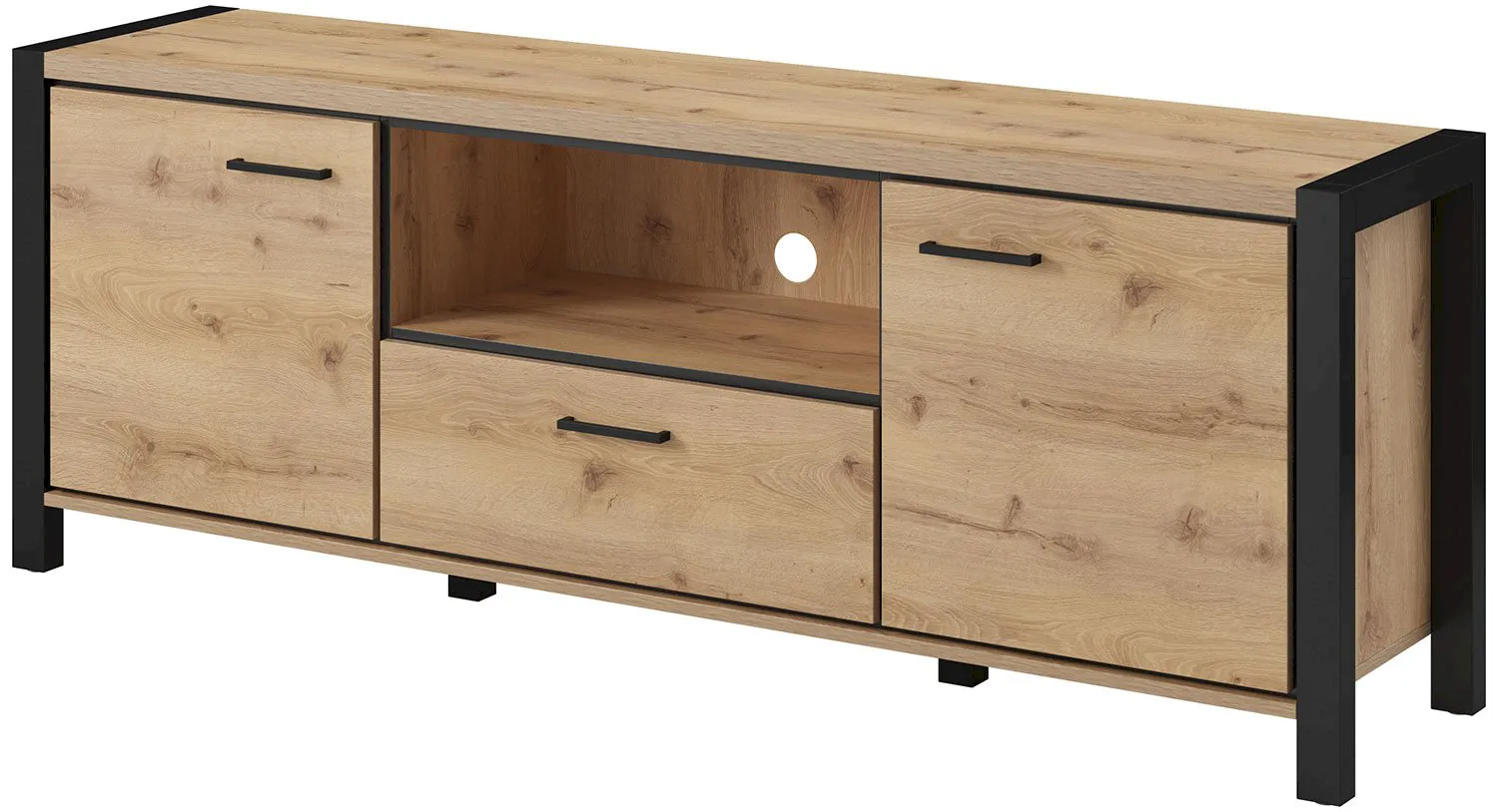 Szafka RTV 180 cm Aktiv 24TWLK41 Helvetia Meble