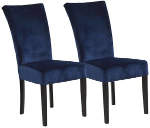 Krzesła granatowe NNEWI KR0152-DRE-BLL86