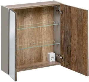 Szafka z lustrem Santa Fe Taupe 84-60-A-2D Comad 2