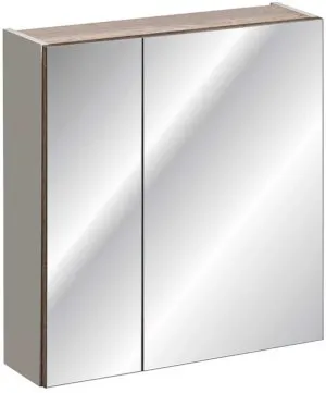 Szafka z lustrem Santa Fe Taupe 84-80-A-2D Comad 1