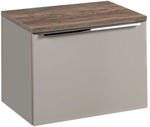 Szafka wisząca pod umywalkę 80 cm Santa Fe Taupe 82-80-B-2S
