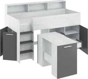 Łóżko piętrowe z biurkiem Neo L Meblocross 3