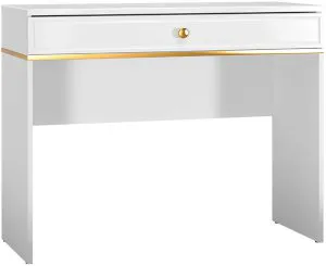 Toaletka biały połysk Goldin 10 ML Meble 1