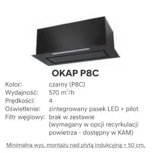 80 Górna dwudrzwiowa, zabudowa okapu, wys.90 KAM 2
