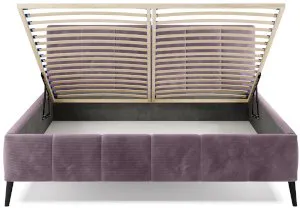 Łóżko tapicerowane z pojemnikiem 160 Riva Wersal 3