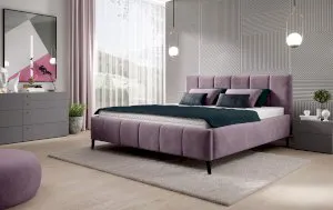 Łóżko tapicerowane z pojemnikiem 160 Riva Wersal 4
