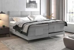 Łóżko z materacami pocket 140x200 Carlo Wersal 3