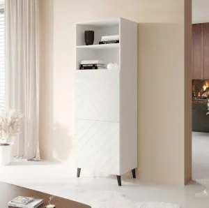Regał biały Abeto 60 Cama Meble 3