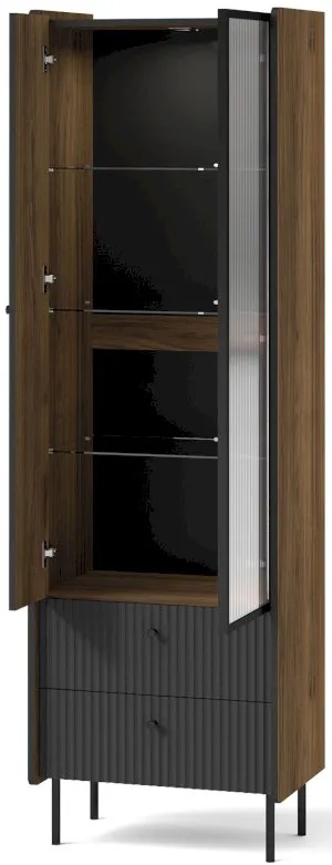 Witryna na metalowych nogach Prestigo P3 Dolmar 1