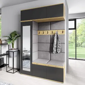 Garderoba tapicerowana do pokoju Emi 21 PKMebel 1