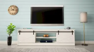Biała szafka pod RTV Granero Cama Meble 5