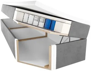 Łóżko Kontynentalne Typ 56 120/200 PKMebel 3