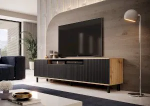 Szafka RTV 200 cm Agnes PKMebel 4