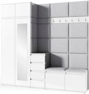 Garderoba nowoczesna Emi 33 PKMebel 2