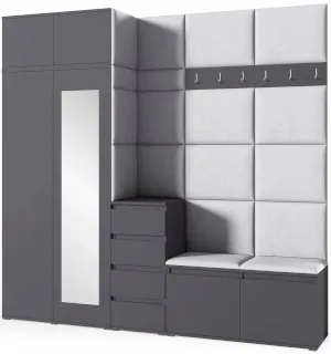 Garderoba nowoczesna Emi 33 PKMebel 3