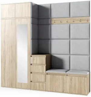 Garderoba nowoczesna Emi 33 PKMebel 4