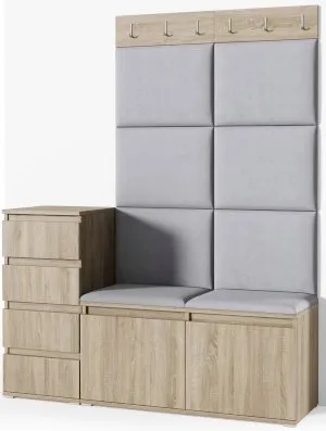Garderoba tapicerowana Emi 34 PKMebel 4