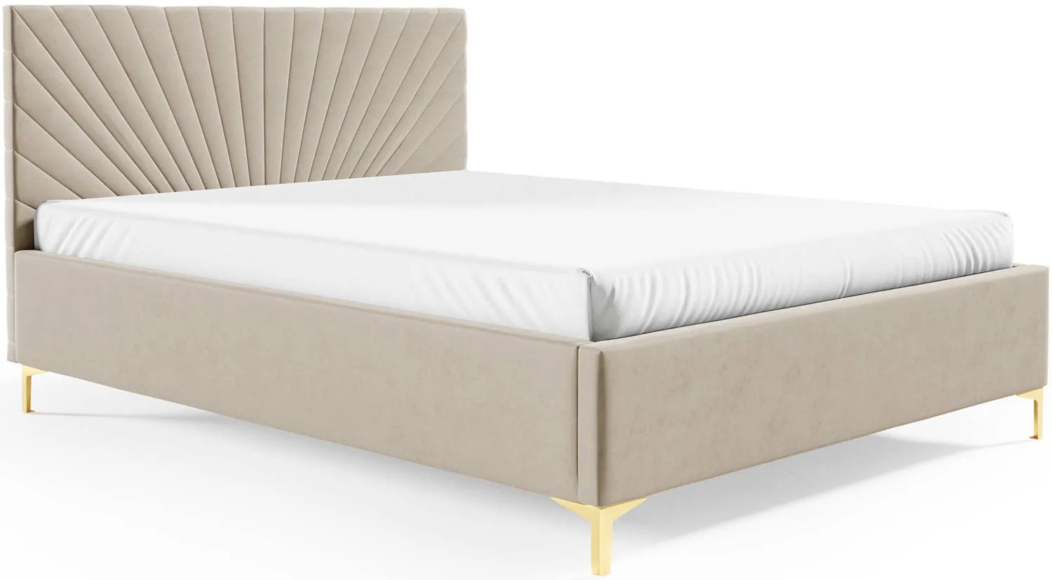 Łóżko tapicerowane 120 cm Typ 29 PKMebel