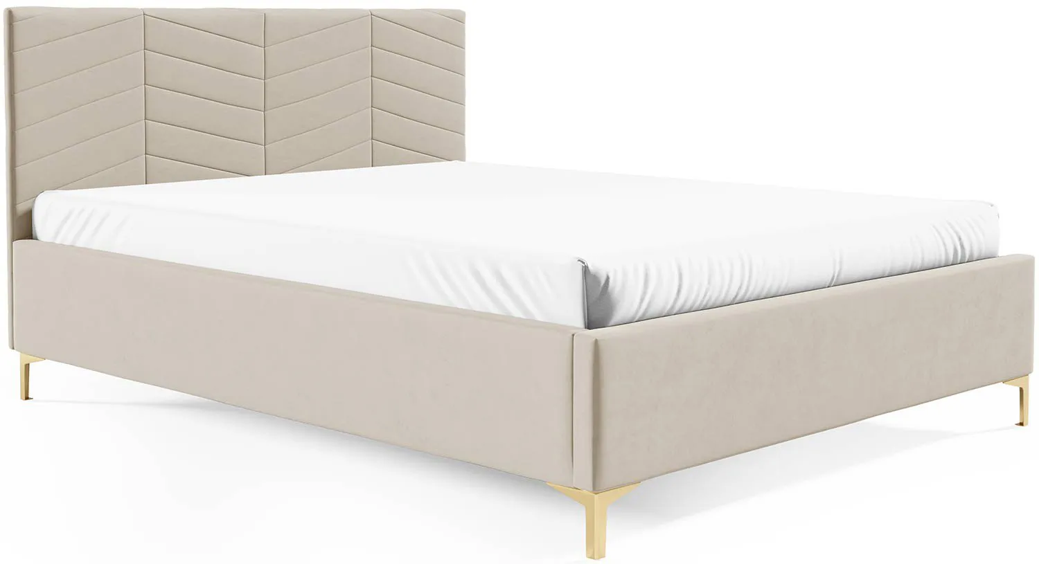 Łóżko tapicerowane 120 cm Typ 31 PKMebel