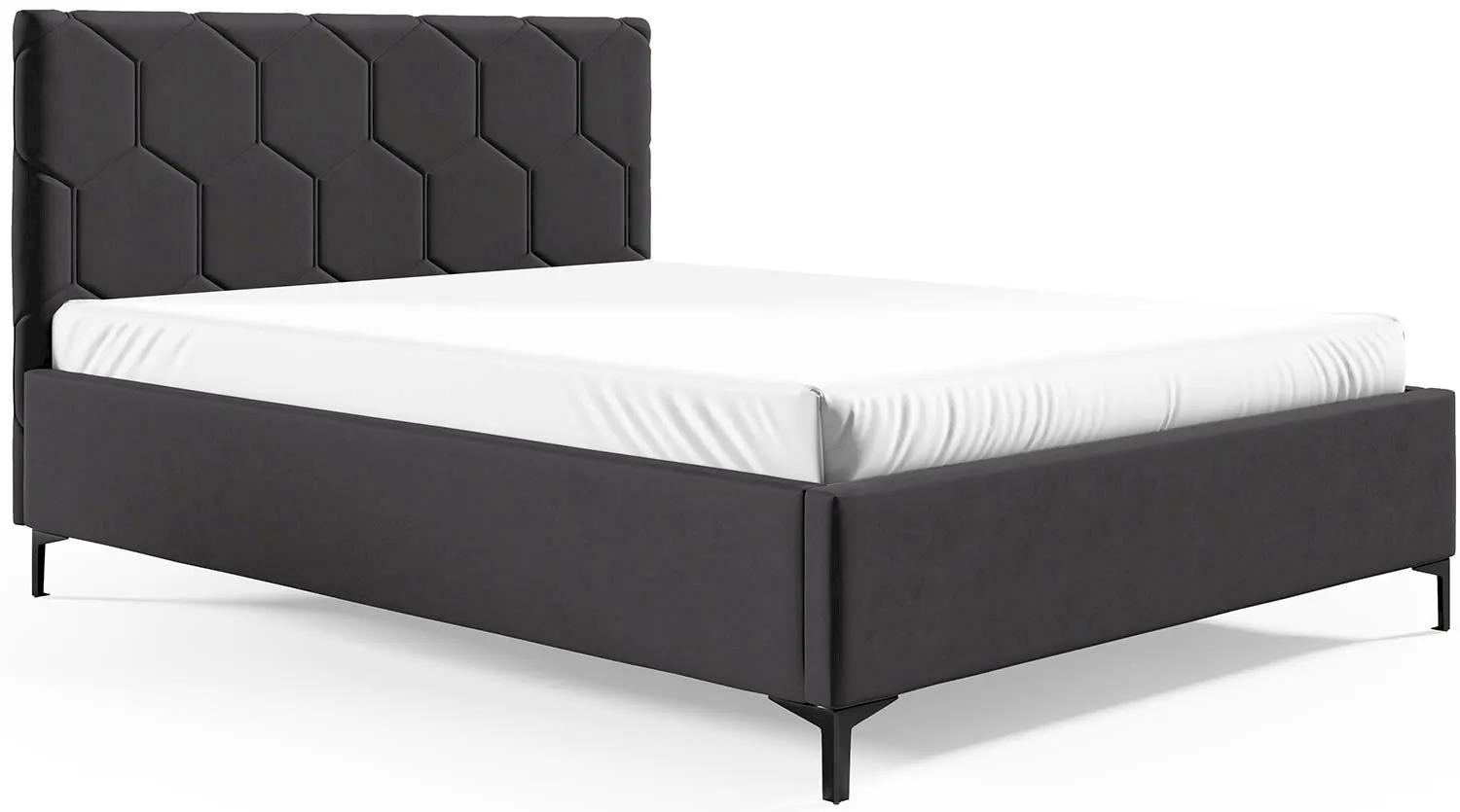 Łóżko tapicerowane 140 cm Typ 34 PKMebel