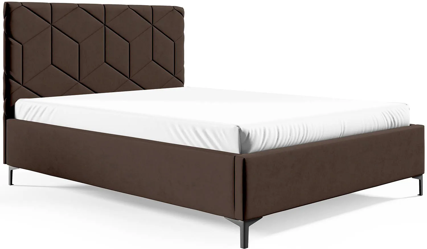 Łóżko dwuosobowe 180 cm Typ 35 PKMebel
