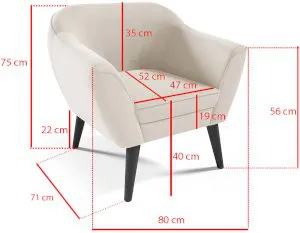 Fotel nowoczesny Amaro Typ 198 PKMebel 5