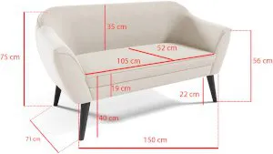 Sofa do salonu Valeria Typ 188 PKMebel 7
