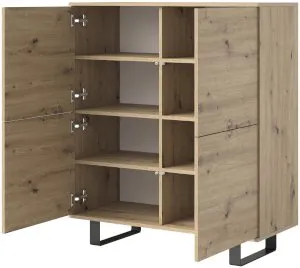 Komoda czterodrzwiowa Logan 4D PKMebel 8