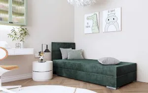 Łóżko tapicerowane 90 cm Tomar I Meblobed 3