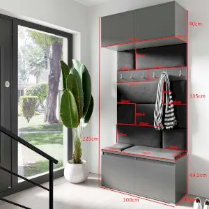 Mała garderoba Emi 23 PKMebel 4