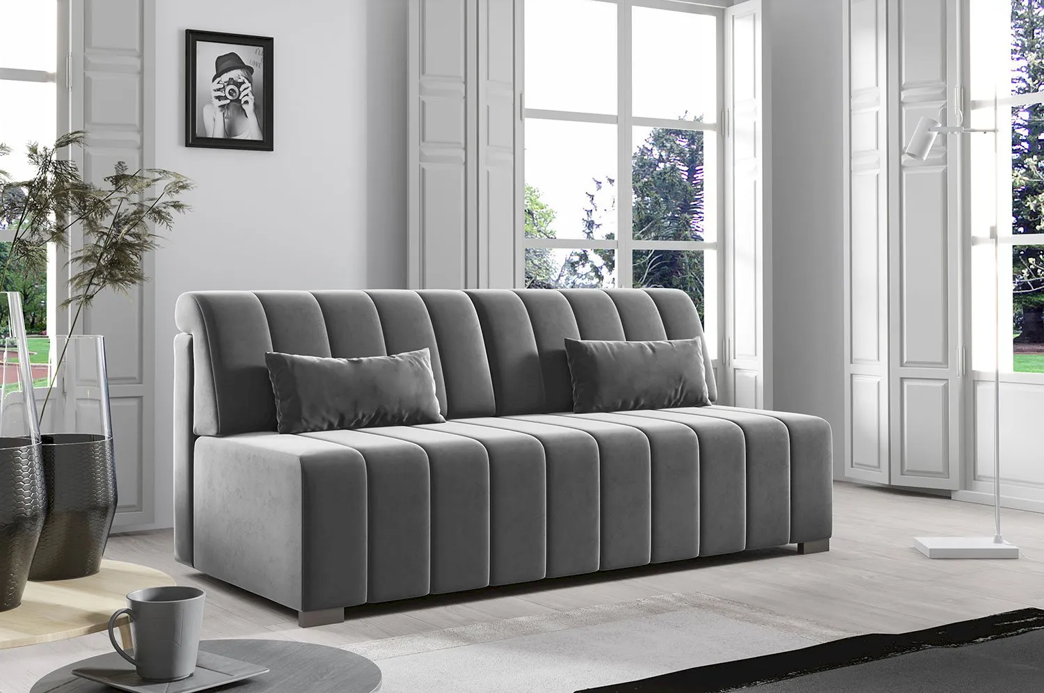 Kanapa rozkładana do salonu Rosso Typ 115 PKMebel