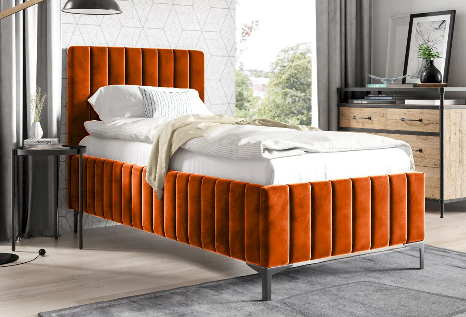 Łóżko do sypialni 180 Typ 24 180/200 PKMebel