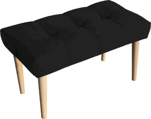 Ławka tapicerowana Skandynawska 100x40 PKMebel 1