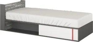 Łóżko z materacem i pojemnikiem lewe Philosophy PH-15L Lenart Meble 1