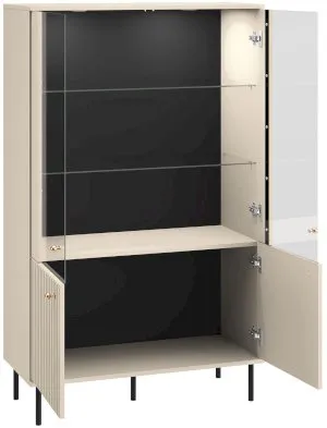 Witryna na metalowych nogach Sophie 03 ML Meble 2