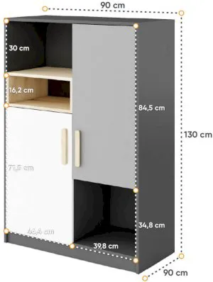 Szafka Pok PO-06 Lenart Meble 3