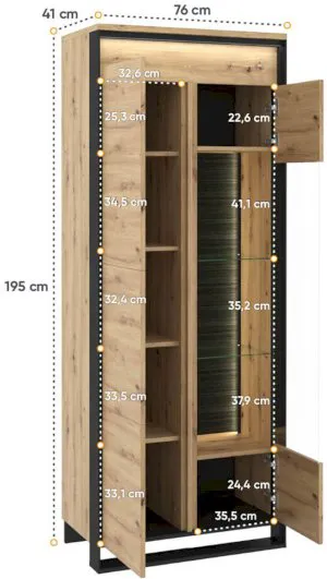 Witryna Quant QA-03 Lenart Meble 3