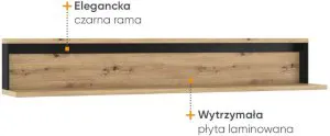 Półka wisząca Quant QA-05 Lenart Meble 2