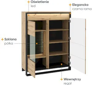 Witryna Quant QA-06 Lenart Meble 2