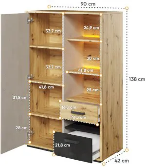 Szafka Qubic QB-05 Lenart Meble 5