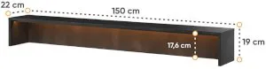 Nadstawka biurka 150 Teen Flex TF-05 Lenart Meble 4