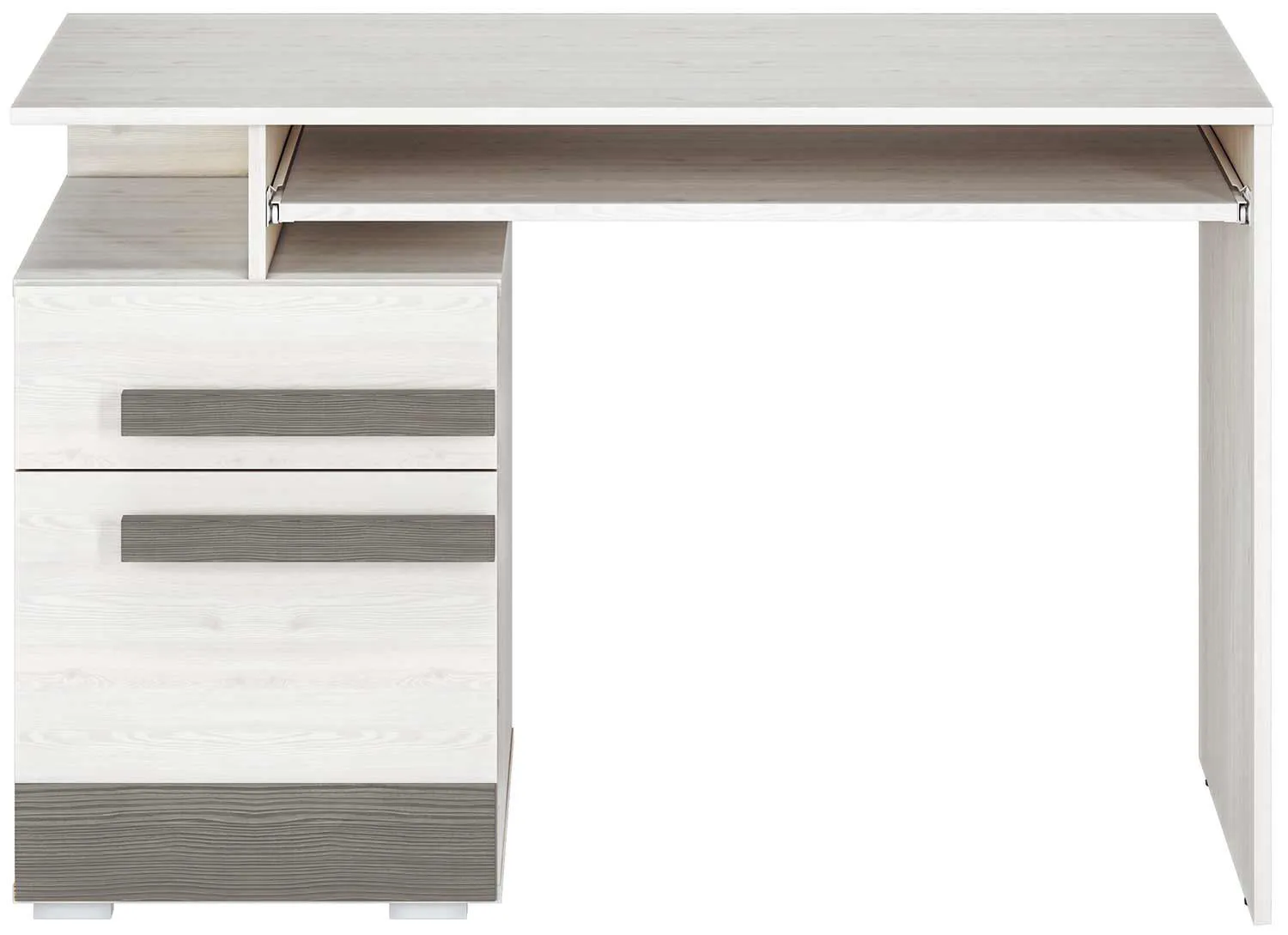 Biurko białe połysk 120 cm Blanco 11 ML Meble
