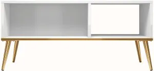 Stolik kawowy biały Goldin 08 ML Meble 2