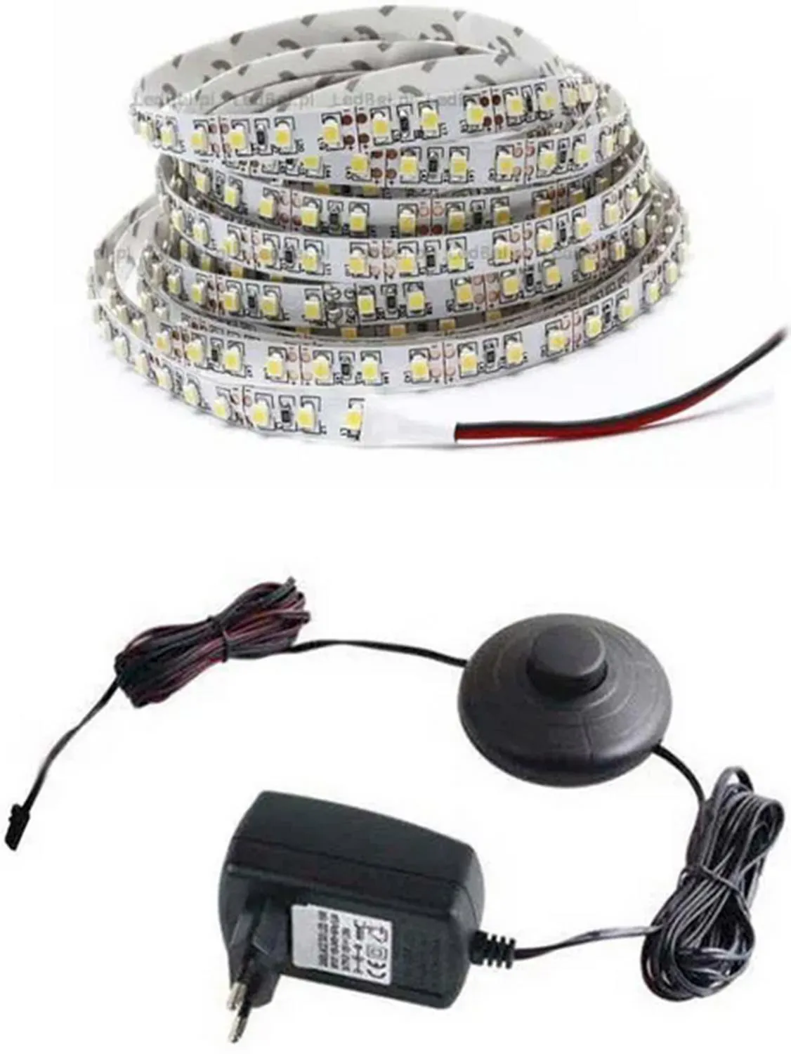 Oświetlenie LED taśma 2pkt biały ciepły Meble Wójcik