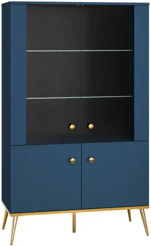 Duża 4-drzwiowa witryna Marine 02 ML Meble 1