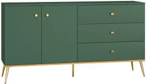 Komoda zielona nowoczesna Forest 03 ML Meble 1