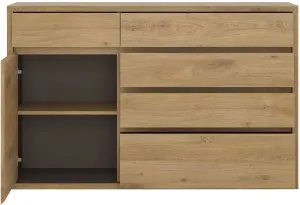Komoda dąb Shetland Typ 42 Meble Wójcik 2